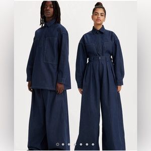 Denim Family Ultra Pleated Trouser ( pristine, never worn)